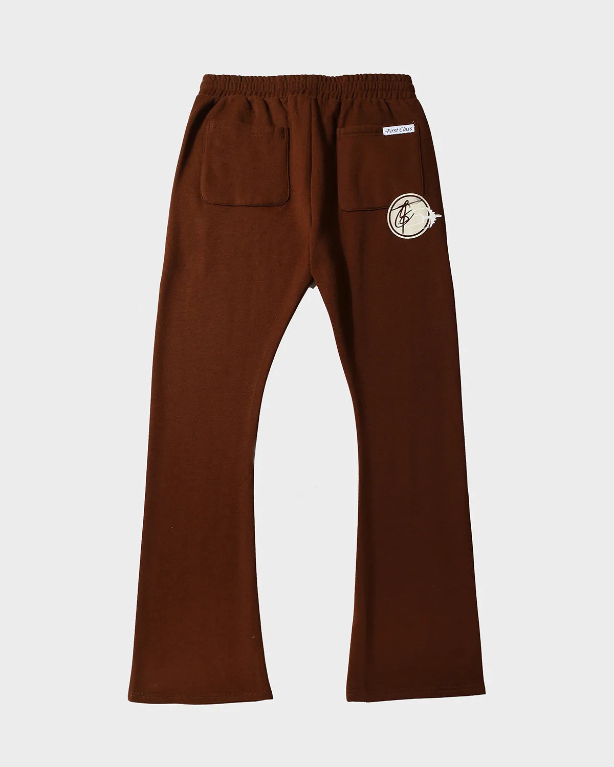 First Class Hoodie & Sweats Set in Brown