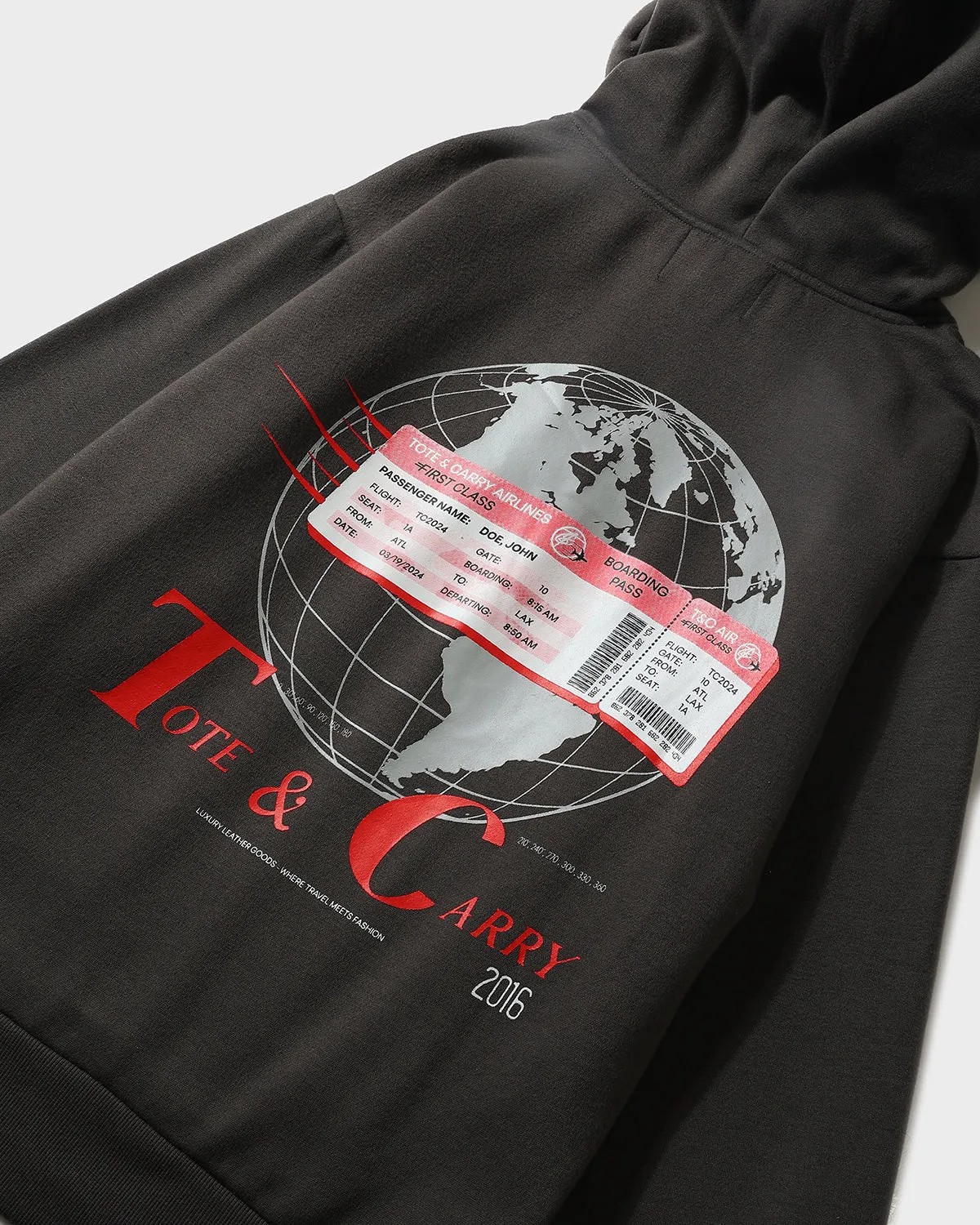 First Class Hoodie & Sweats Set in Grey