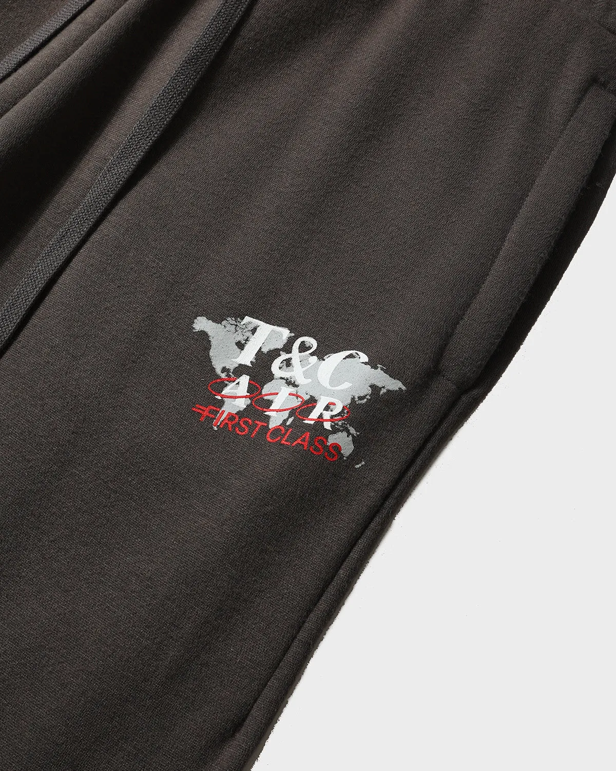 First Class Hoodie & Sweats Set in Grey