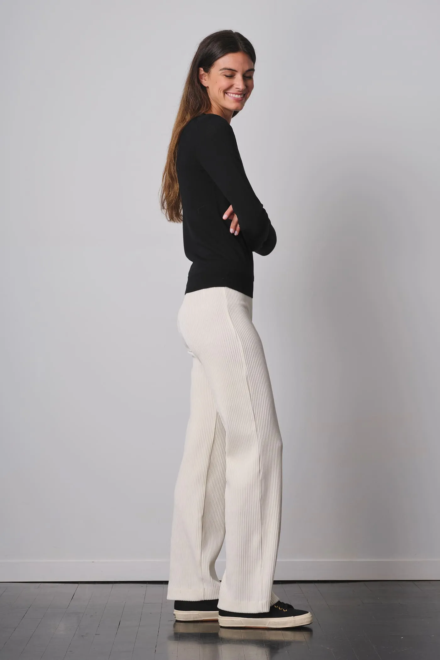 FLAVIA Corduroy Winter White