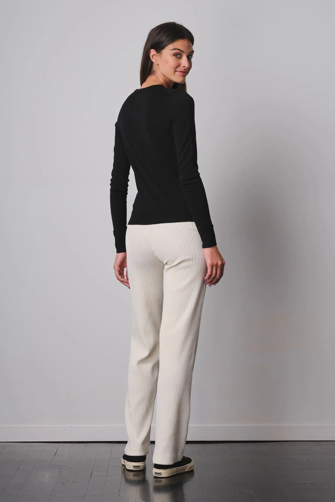 FLAVIA Corduroy Winter White