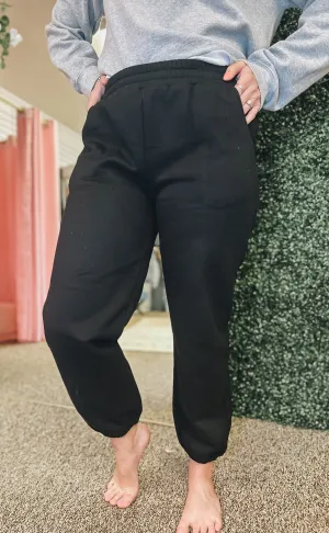 Fleece joggers
