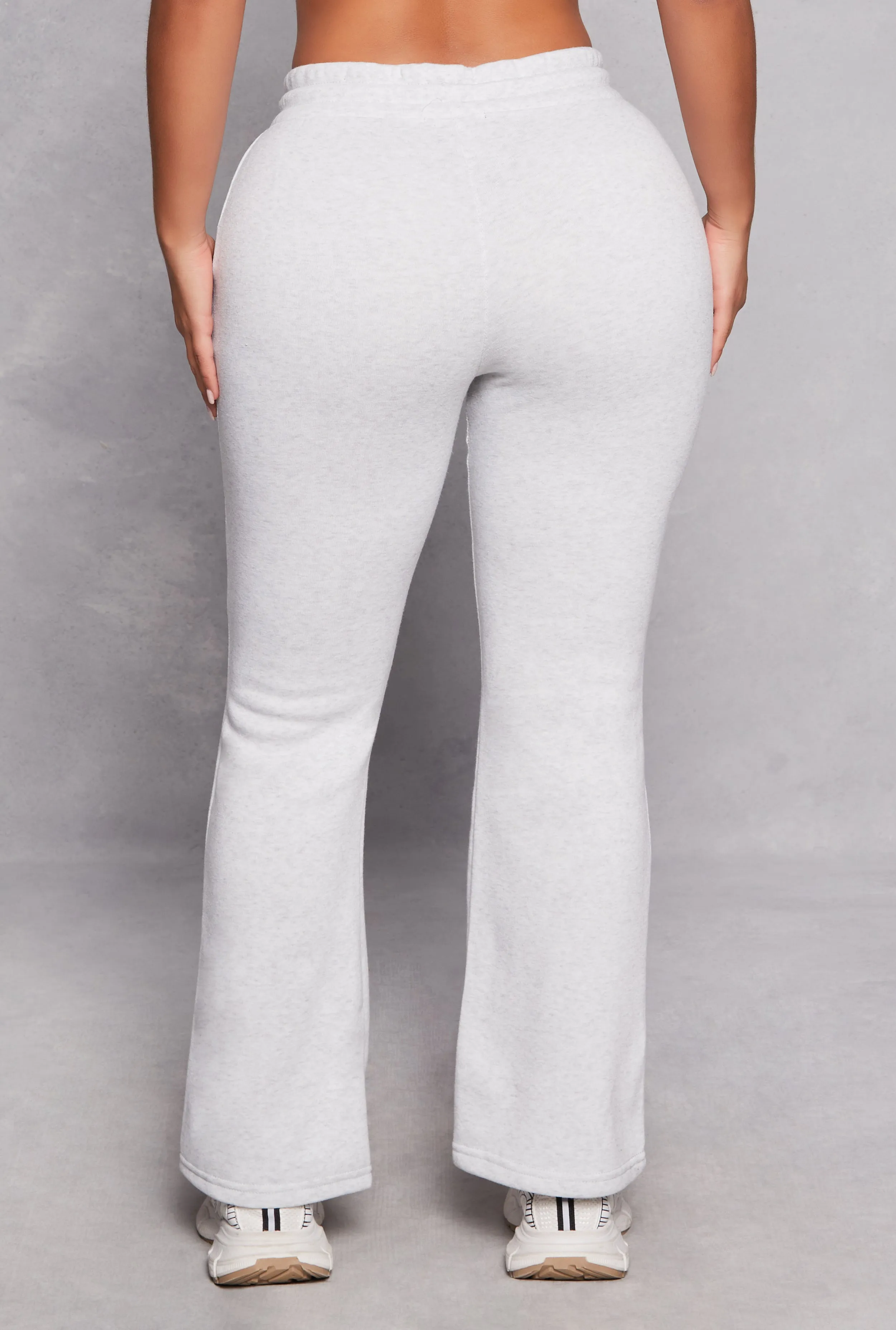 Fleece Lined Boot Cut Sweatpants