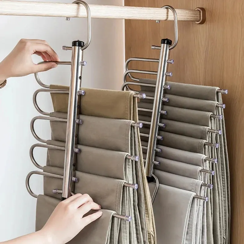 Folding Magic Pants Hangers