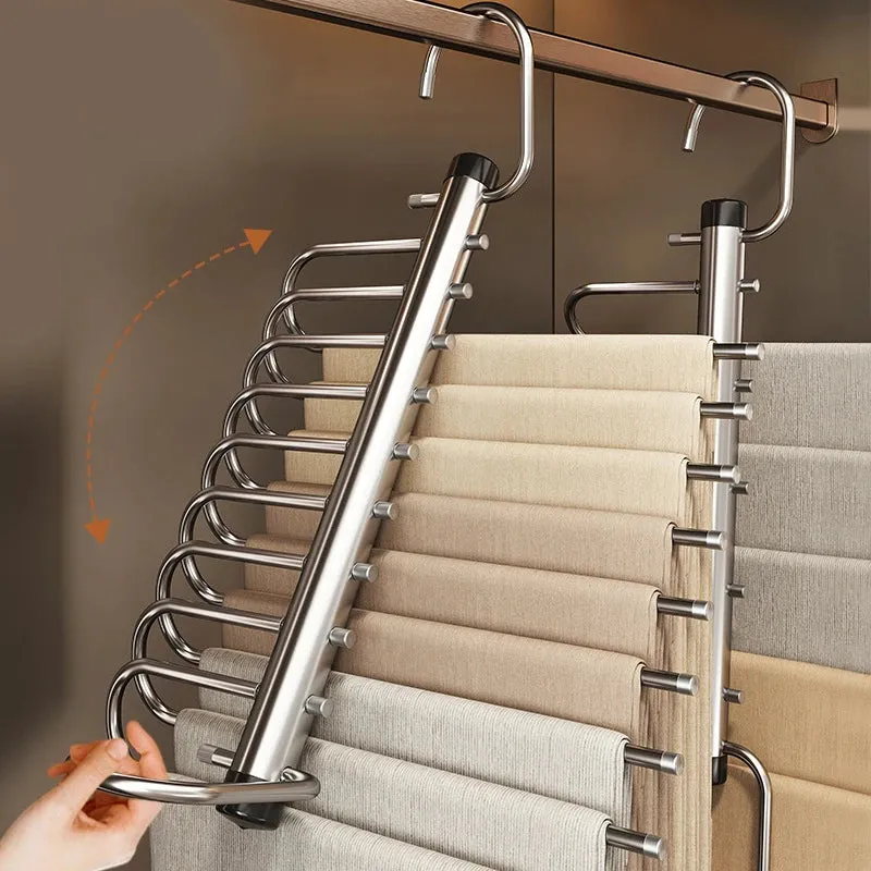 Folding Magic Pants Hangers