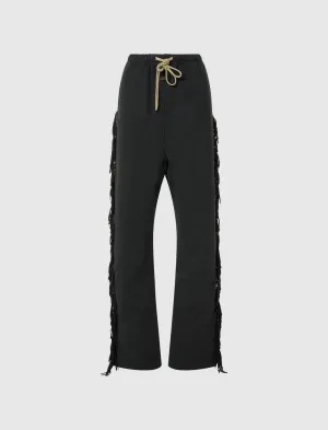 FRINGE SWEATPANTS
