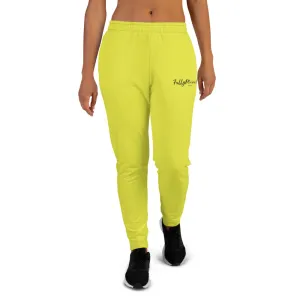 FullyPrivilege Women's Lime Joggers
