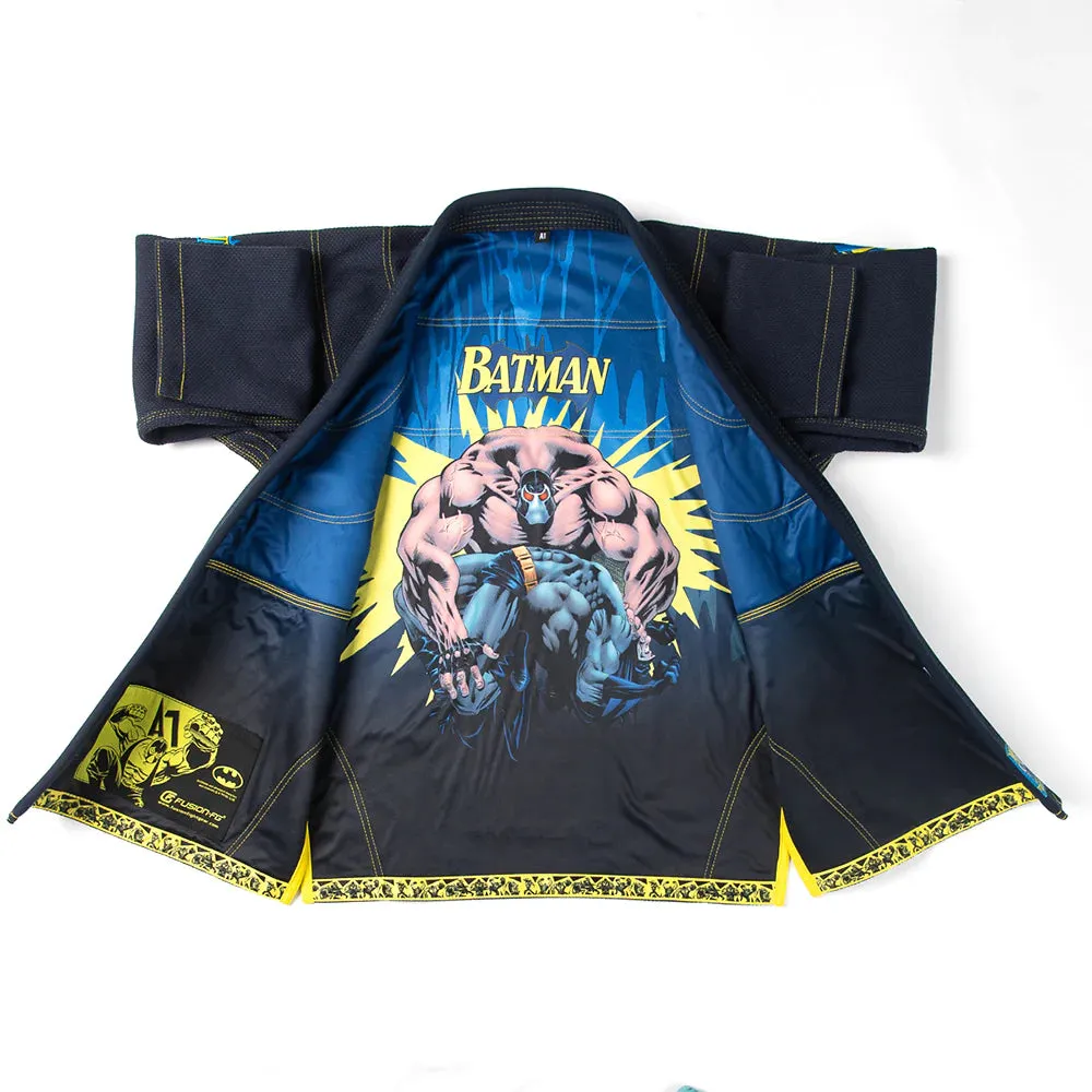 Fusion Fight Gear Kids Batman Bane Breaking the Bat BJJ Gi Limited Edition