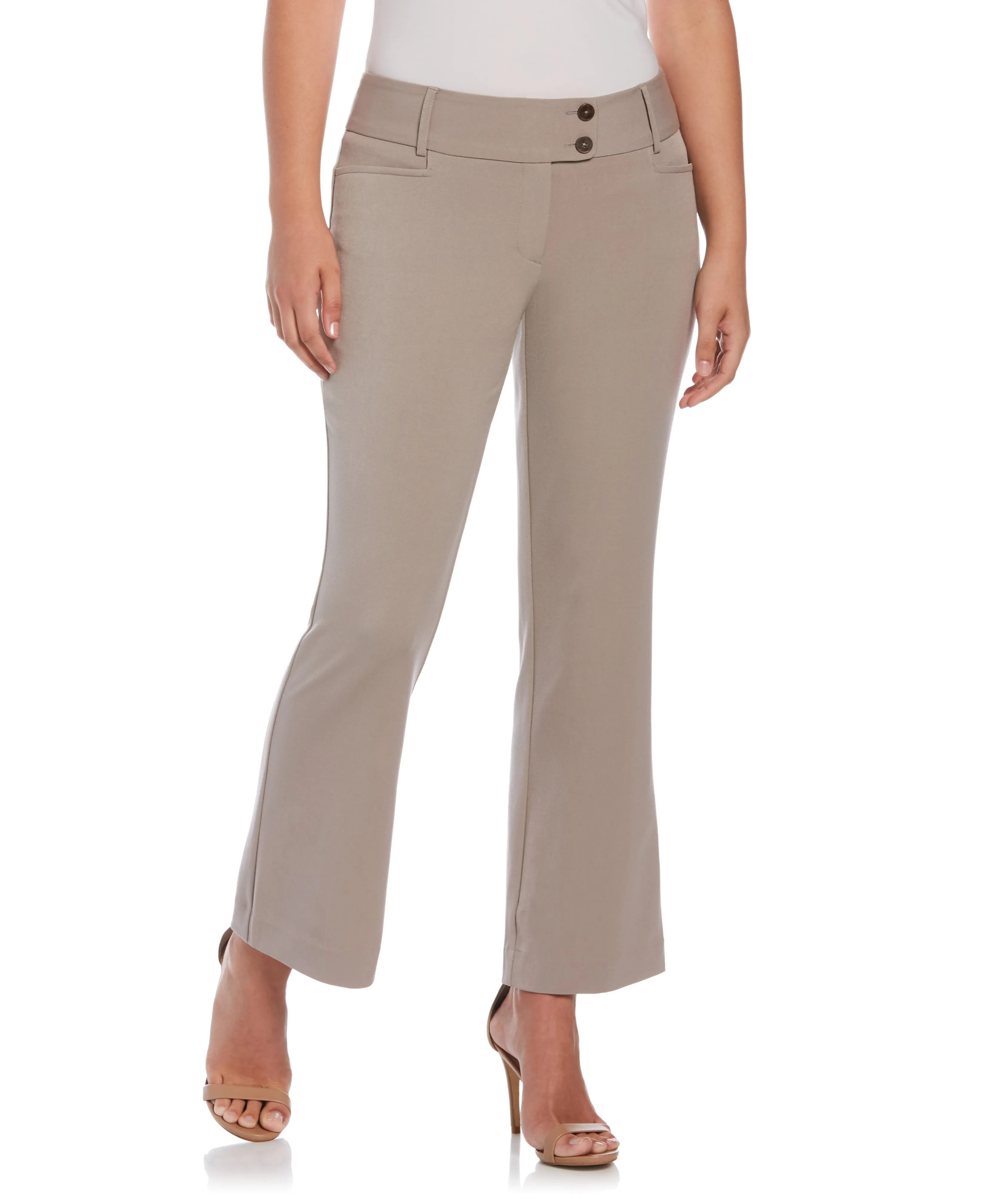 Gabardine Bootcut Pant Short - Curvy Fit