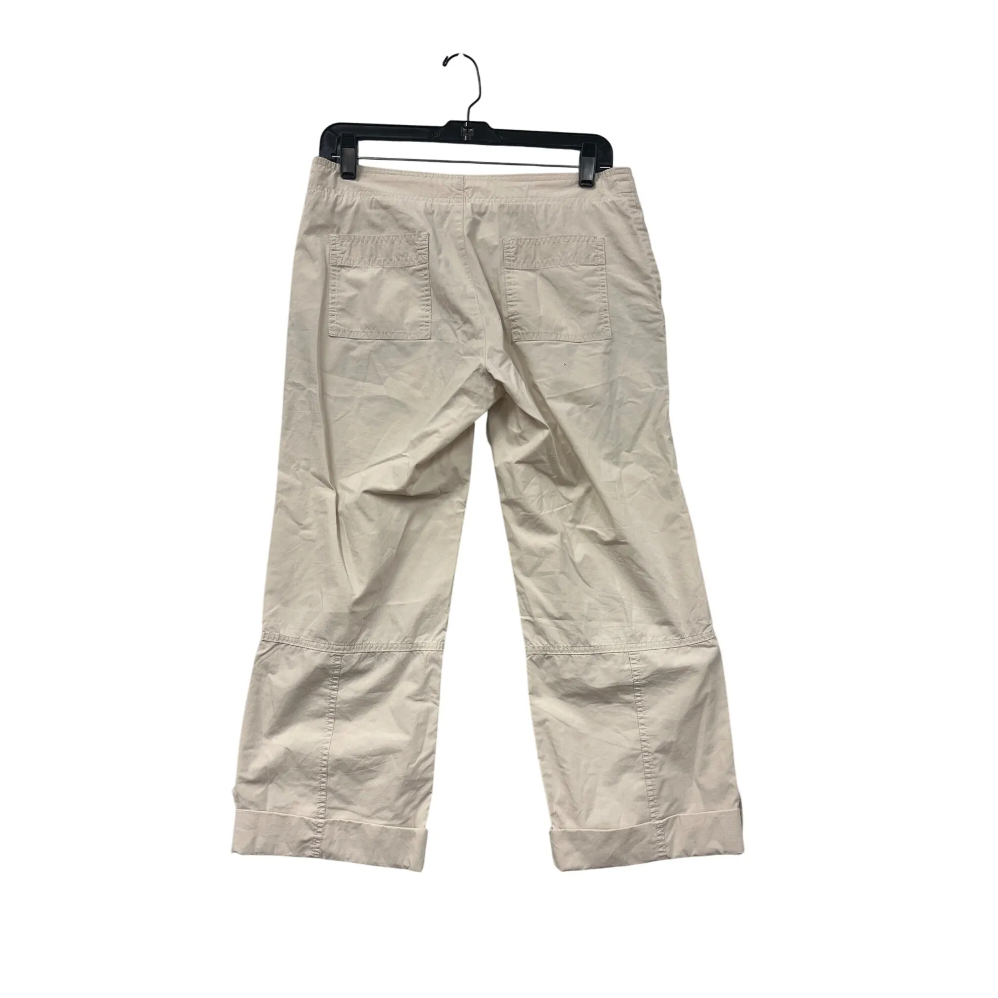 Gap Womens Beige Drawstring Cargo Pants Size 2 #8043