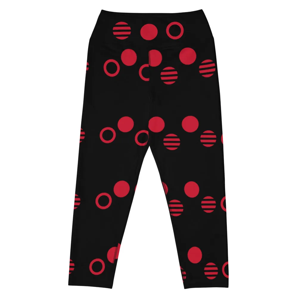 Geo Yoga Capri Leggings