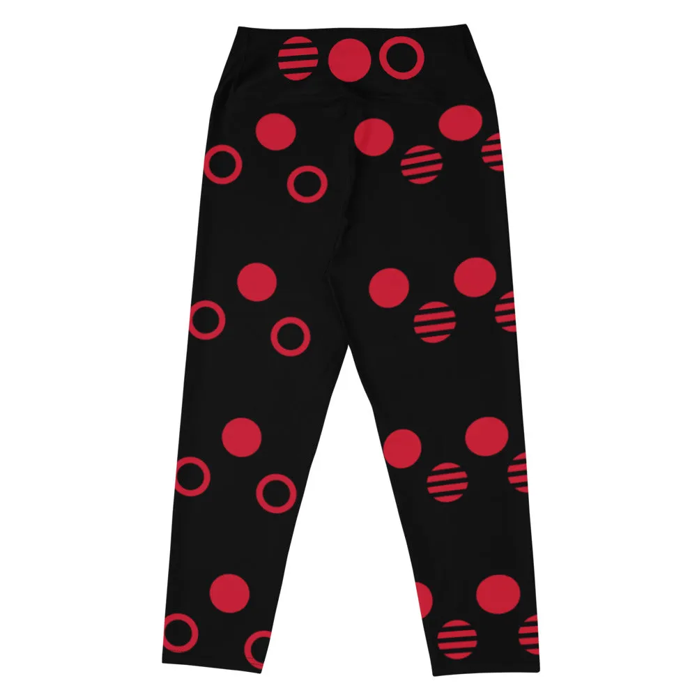 Geo Yoga Capri Leggings