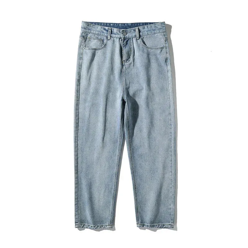 Gilbert Classic Loose-Fit Wide-Leg Jeans