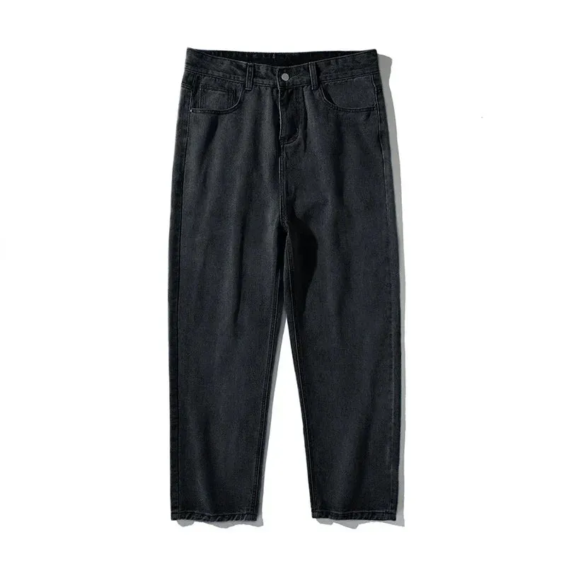 Gilbert Classic Loose-Fit Wide-Leg Jeans