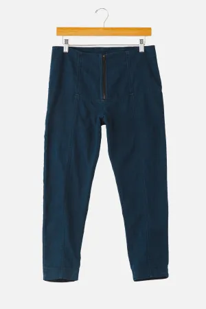 Girdle Capri in Denim Wash