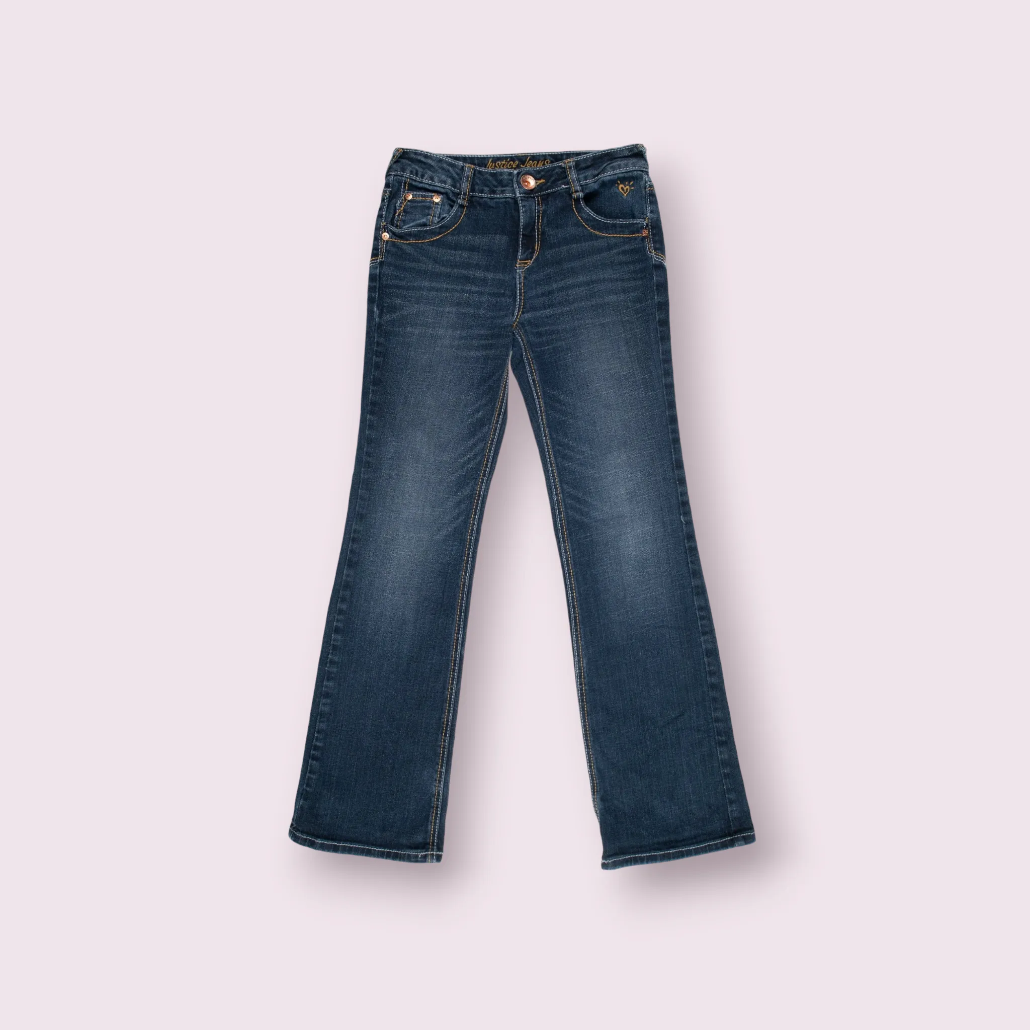 GIRL SIZE 12 YEARS - JUSTICE, Simply Low, Bootcut Jeans EUC B55