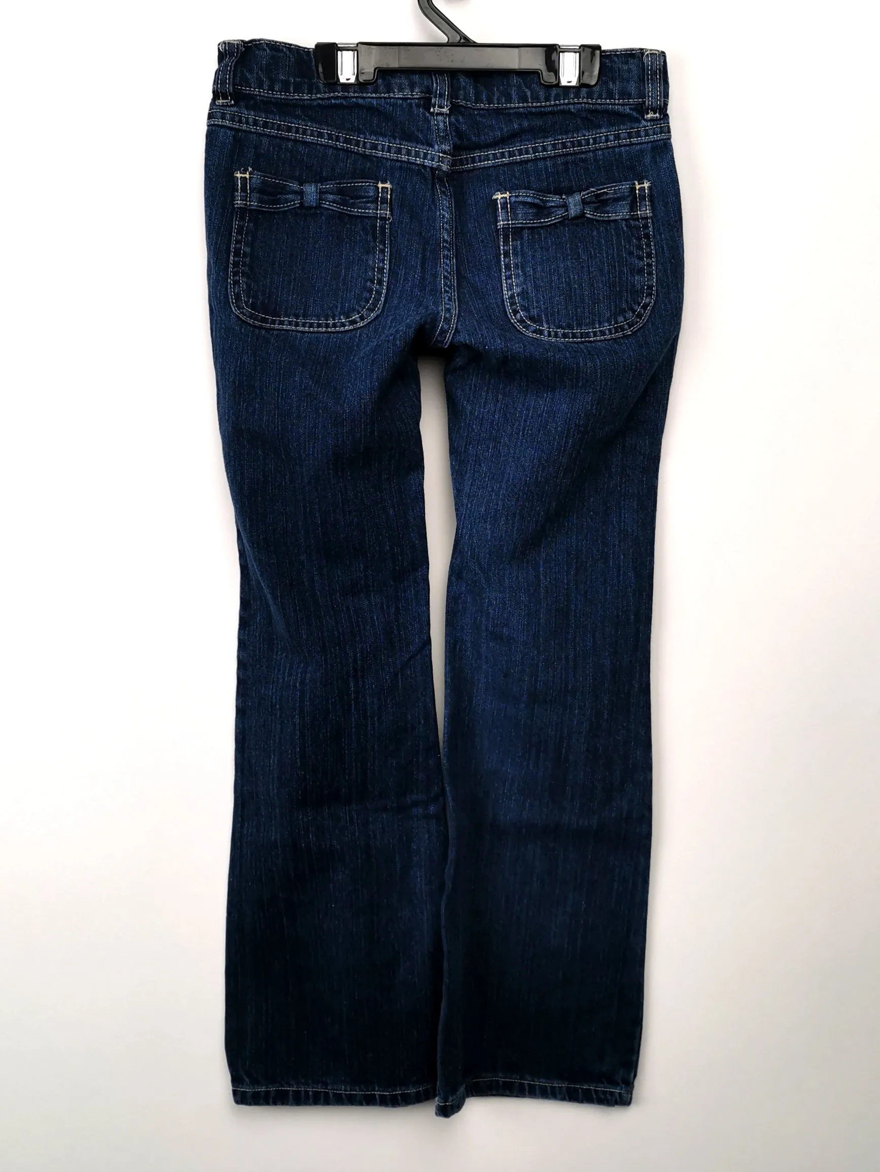 GIRL SIZE 8 YEARS - GYMBOREE, Darkwash, Bootcut Jeans EUC B55