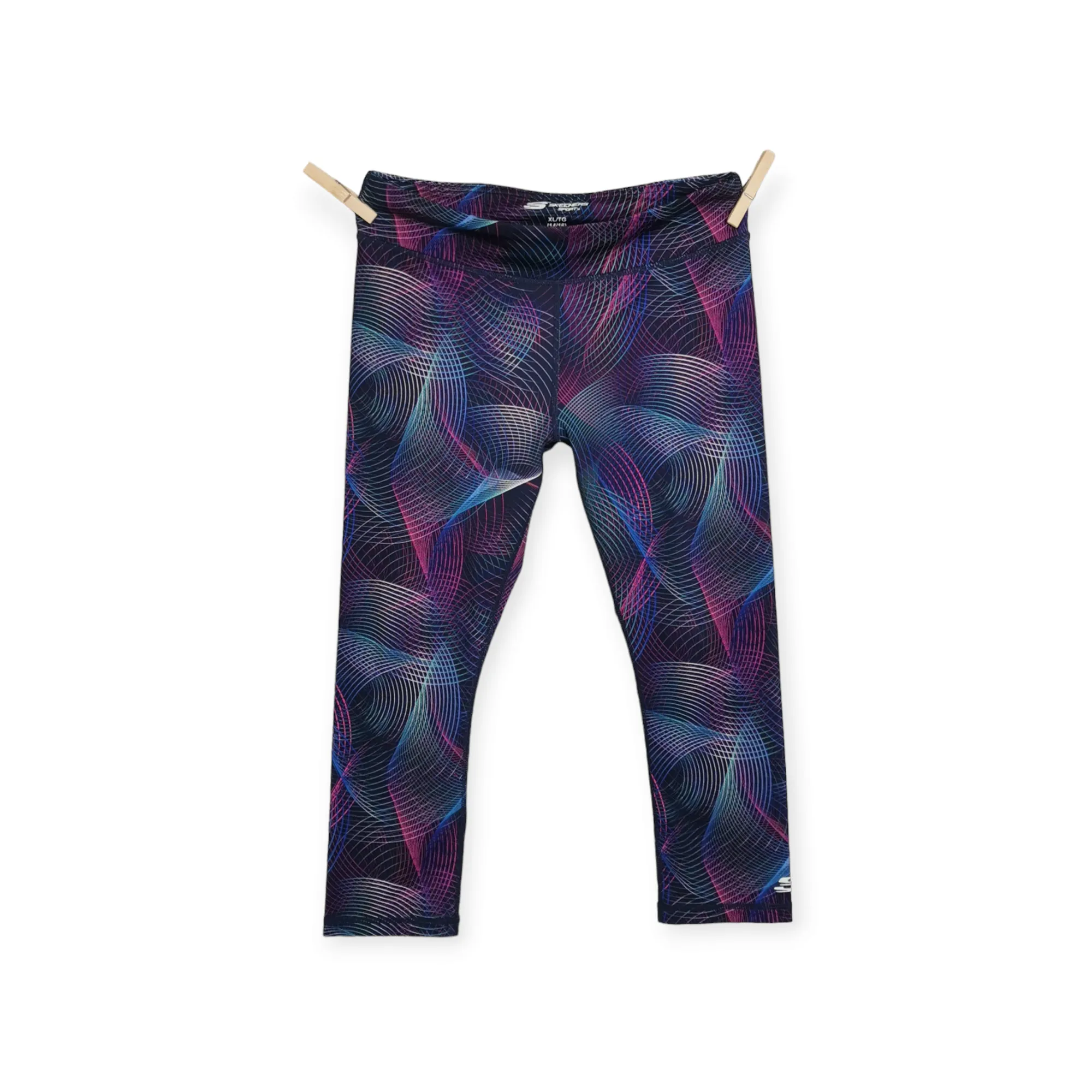GIRL SIZE XL (14/16 YEARS) - SKECHERS, Sport Capri, Athletic Pants EUC B4