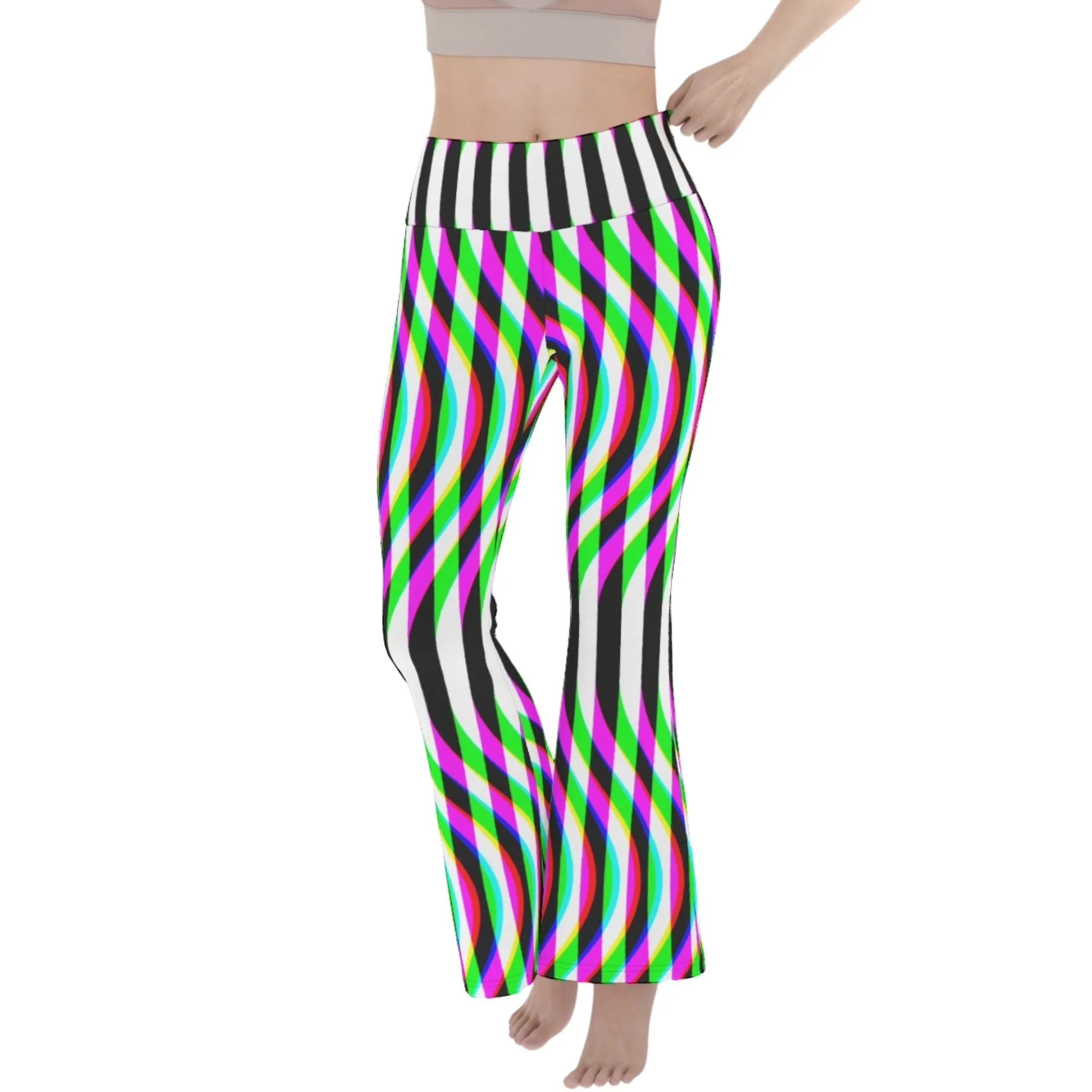 Glitch Clown Yoga Flares