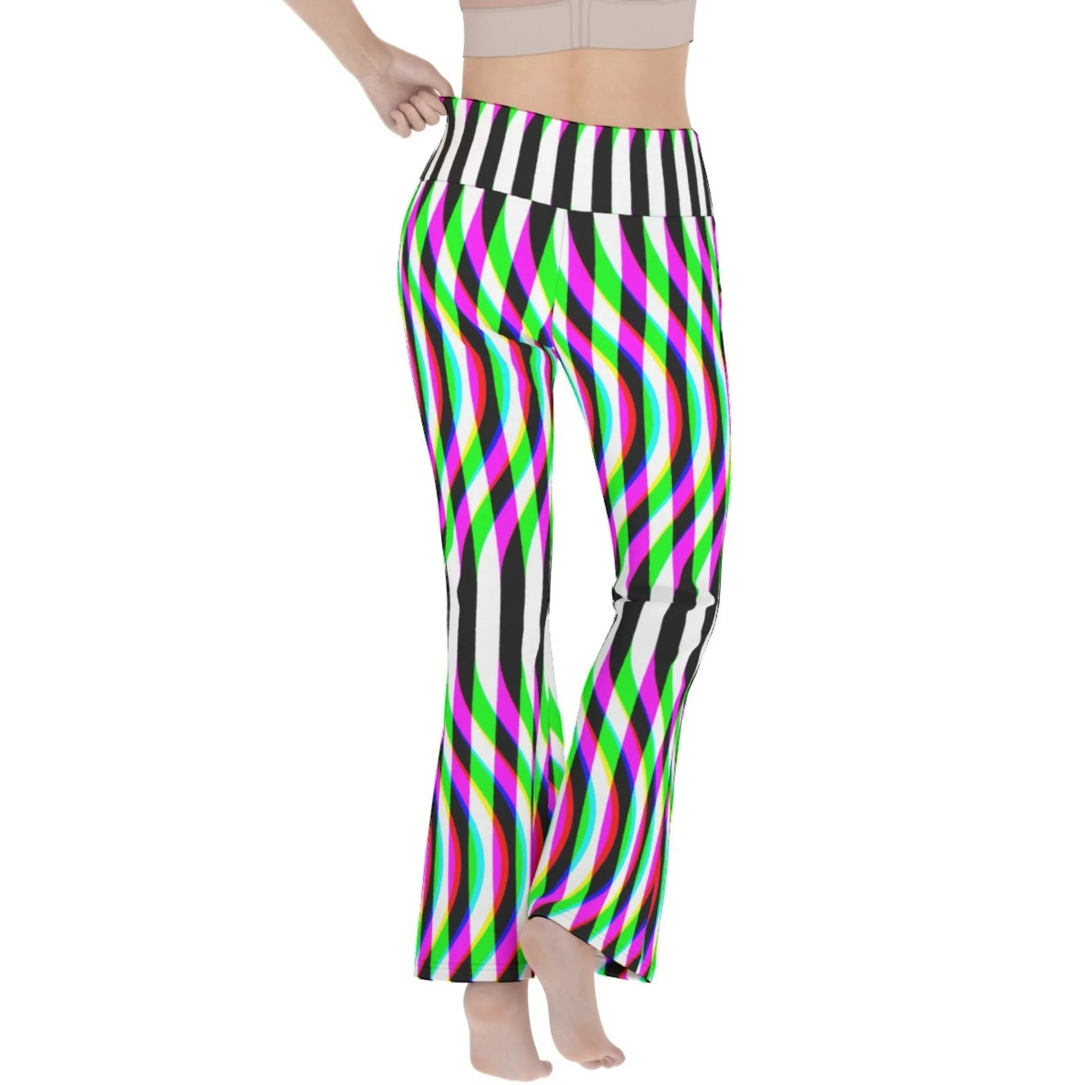 Glitch Clown Yoga Flares