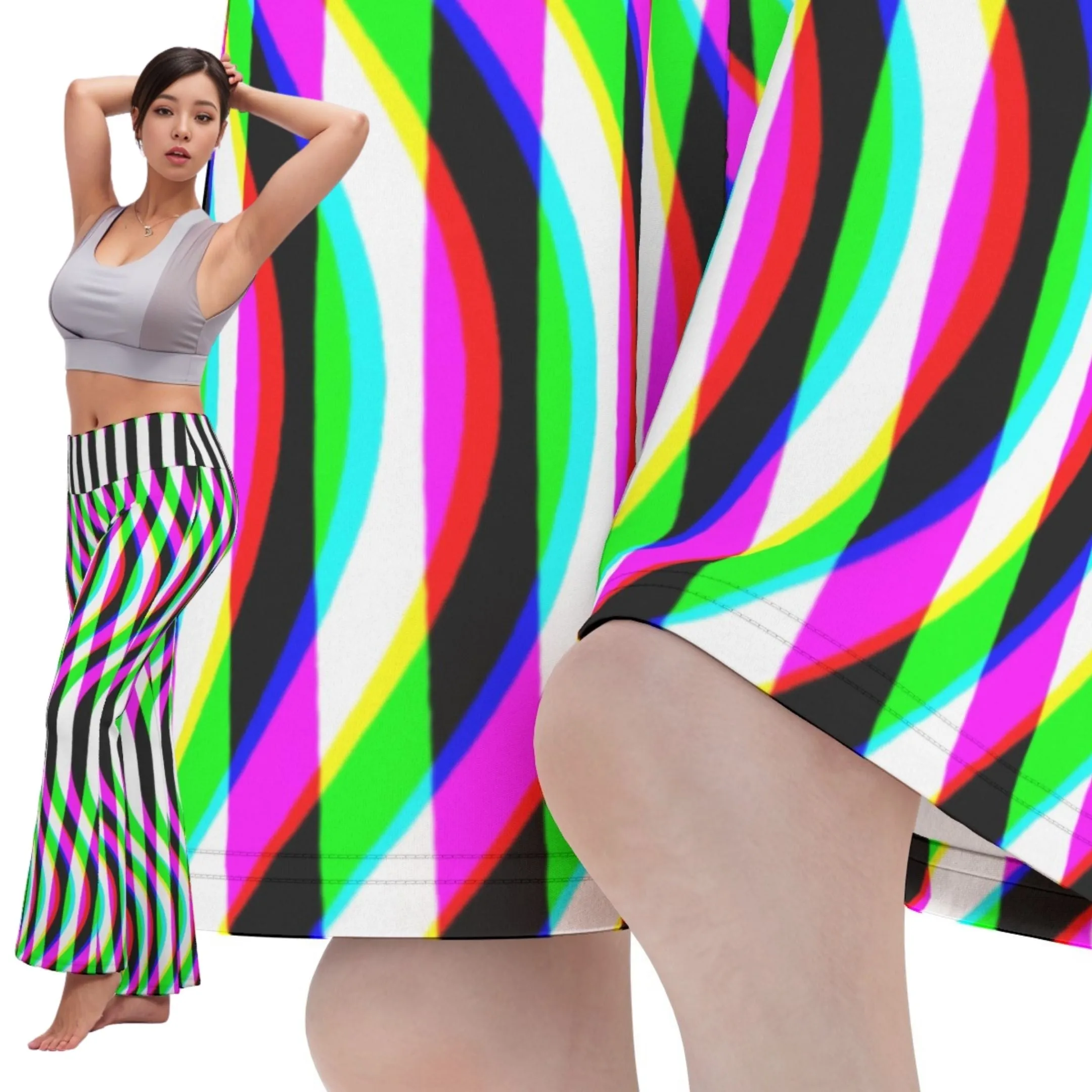 Glitch Clown Yoga Flares