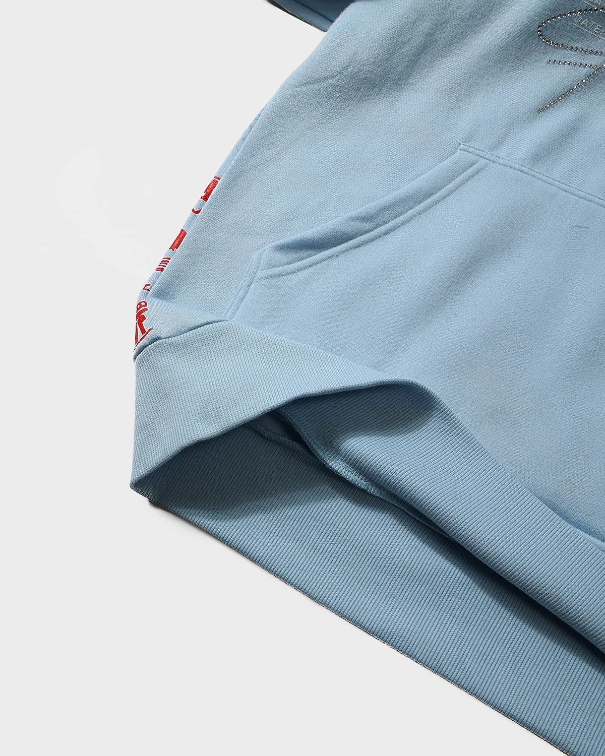 Globetrotter Hoodie & Sweats Set in Blue