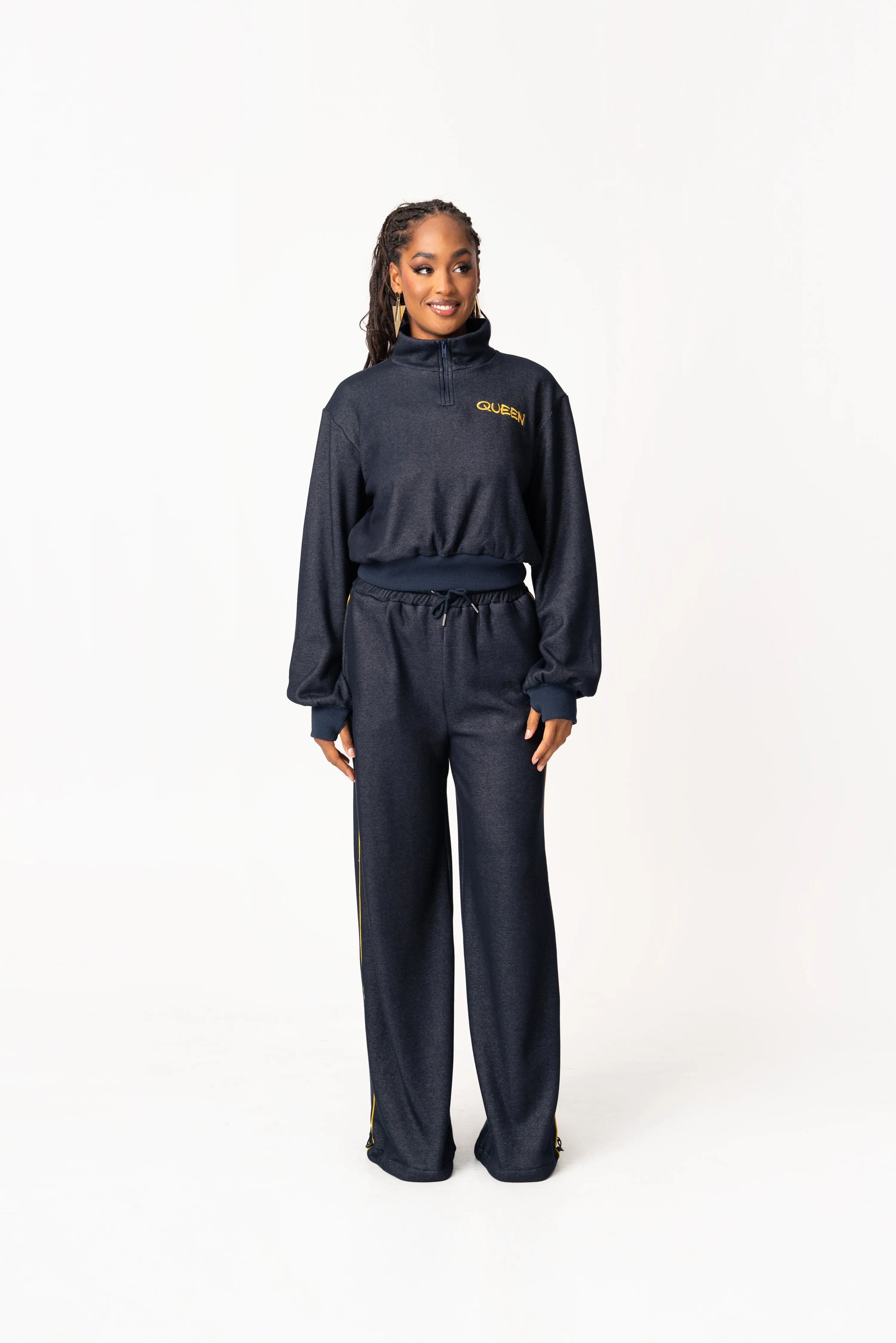 GRAPHITE Plush fleece Sweatpants