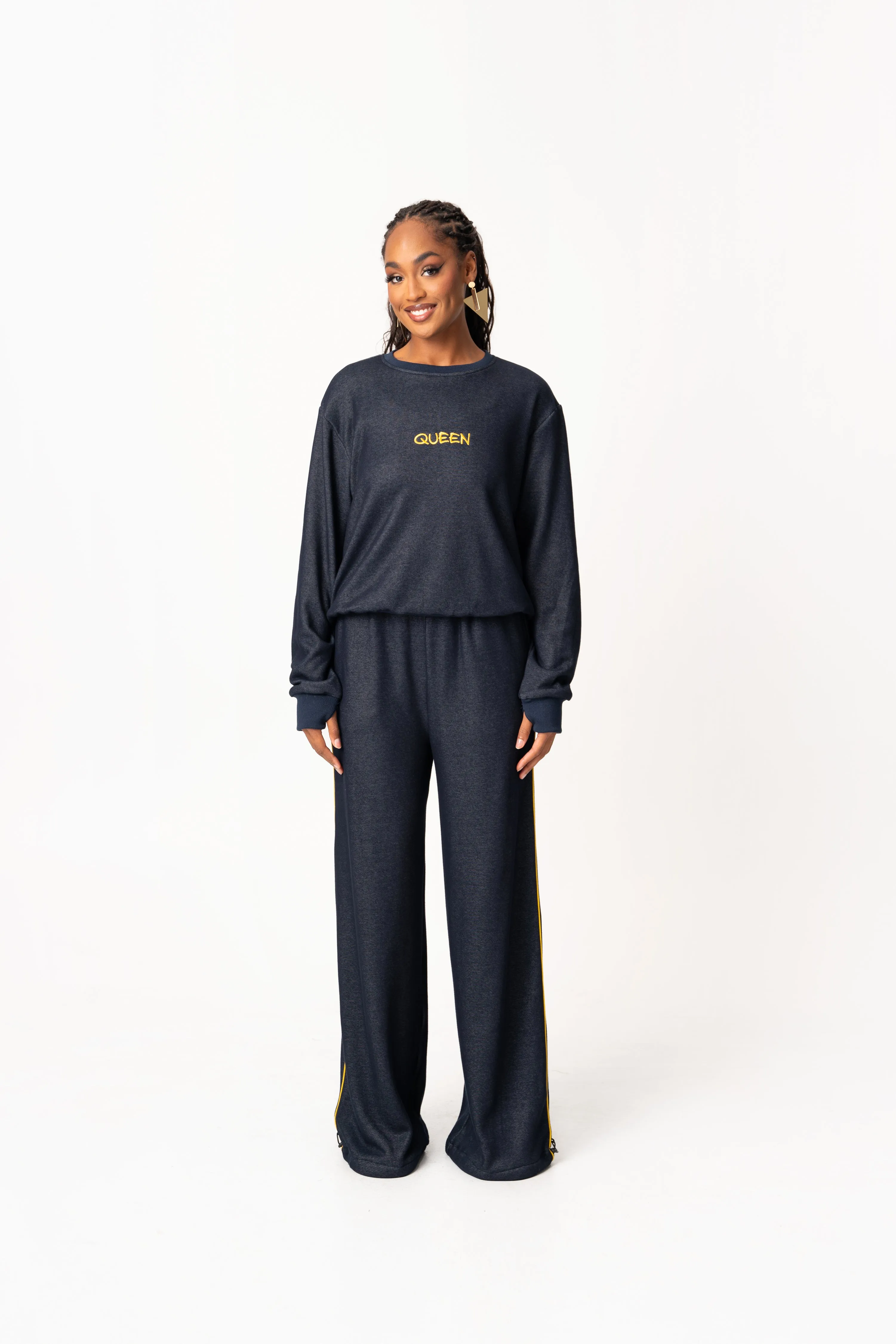 GRAPHITE Plush fleece Sweatpants