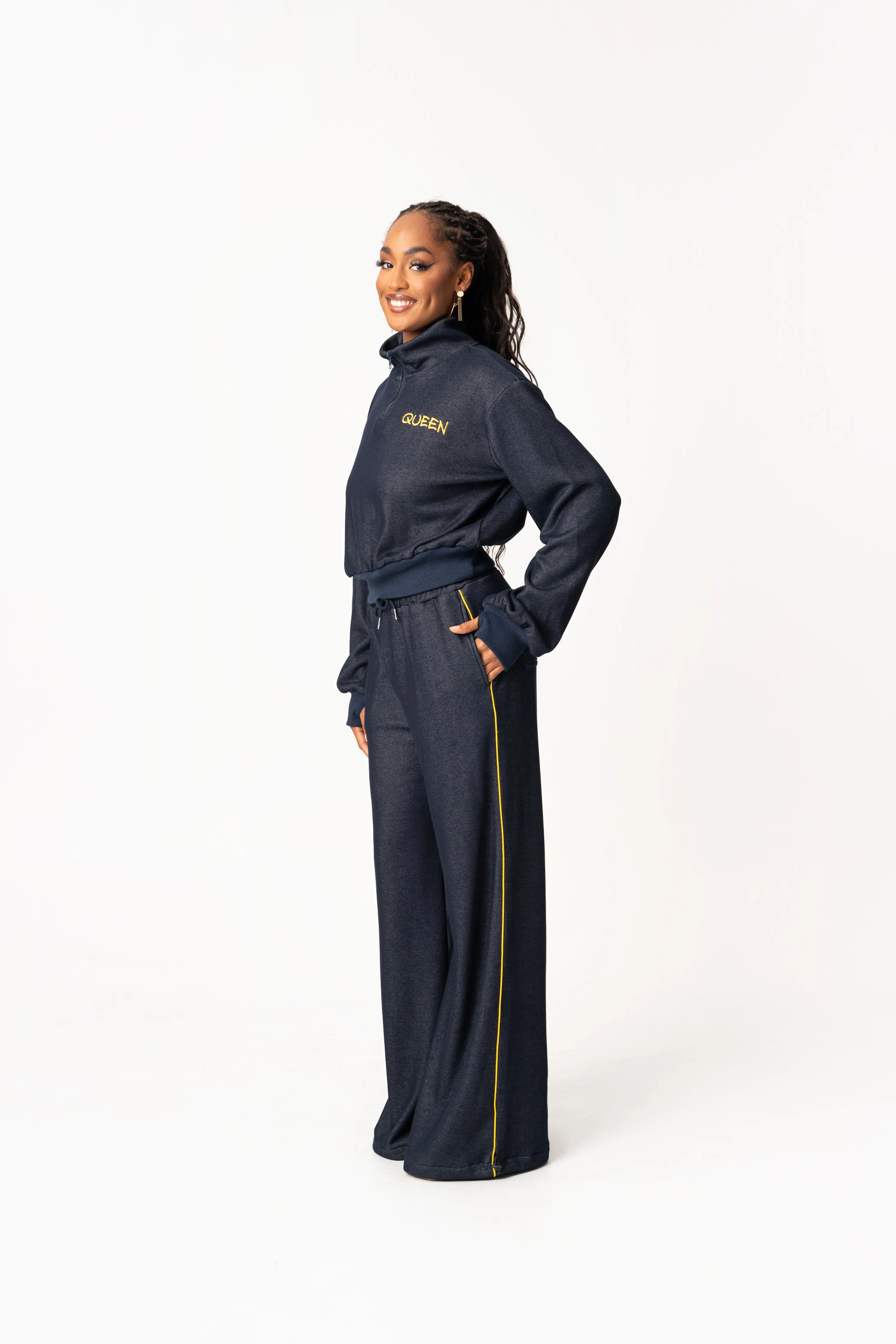 GRAPHITE Plush fleece Sweatpants