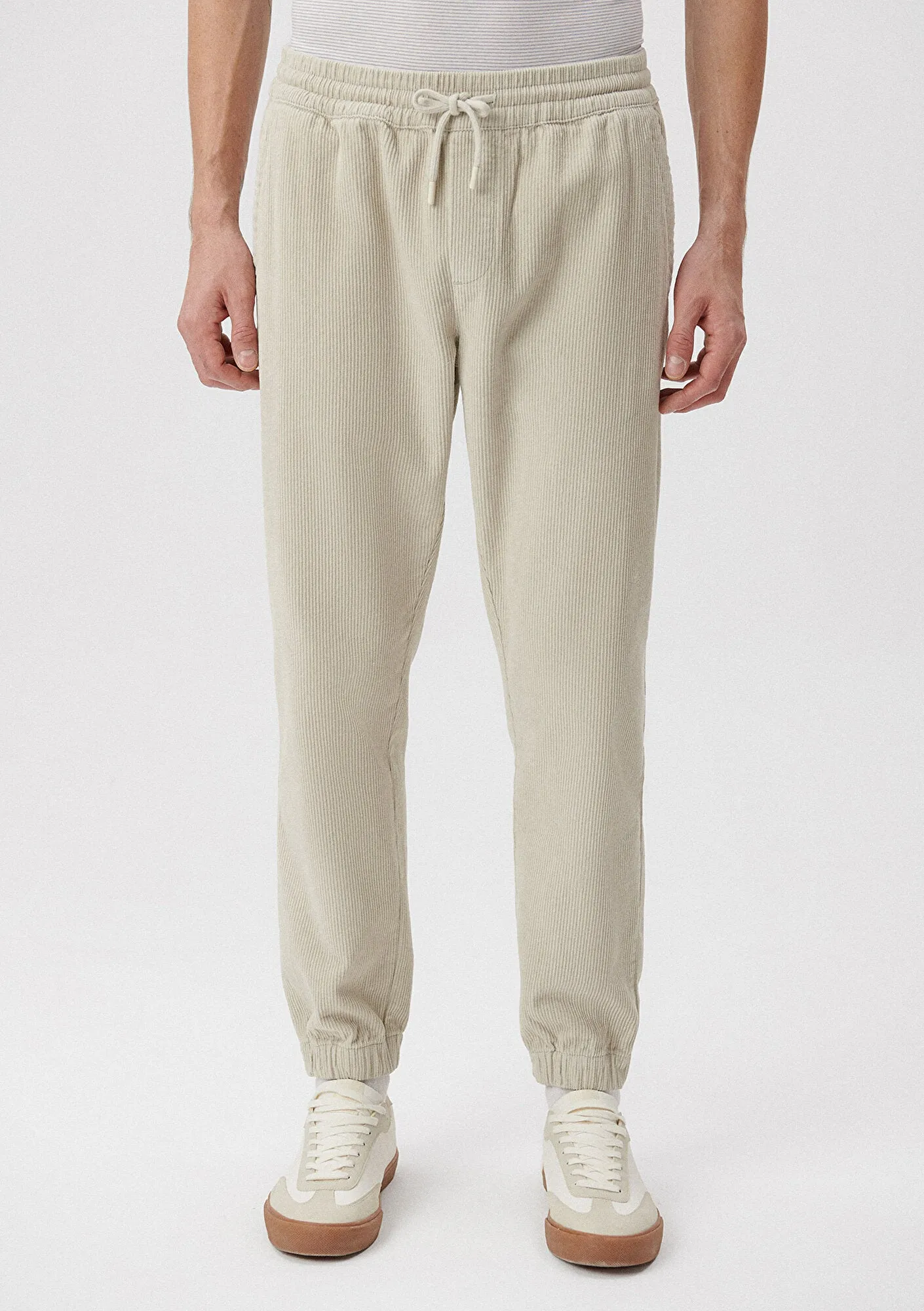 Grey Corduroy Pants