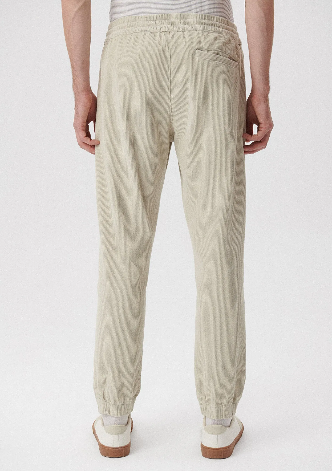 Grey Corduroy Pants