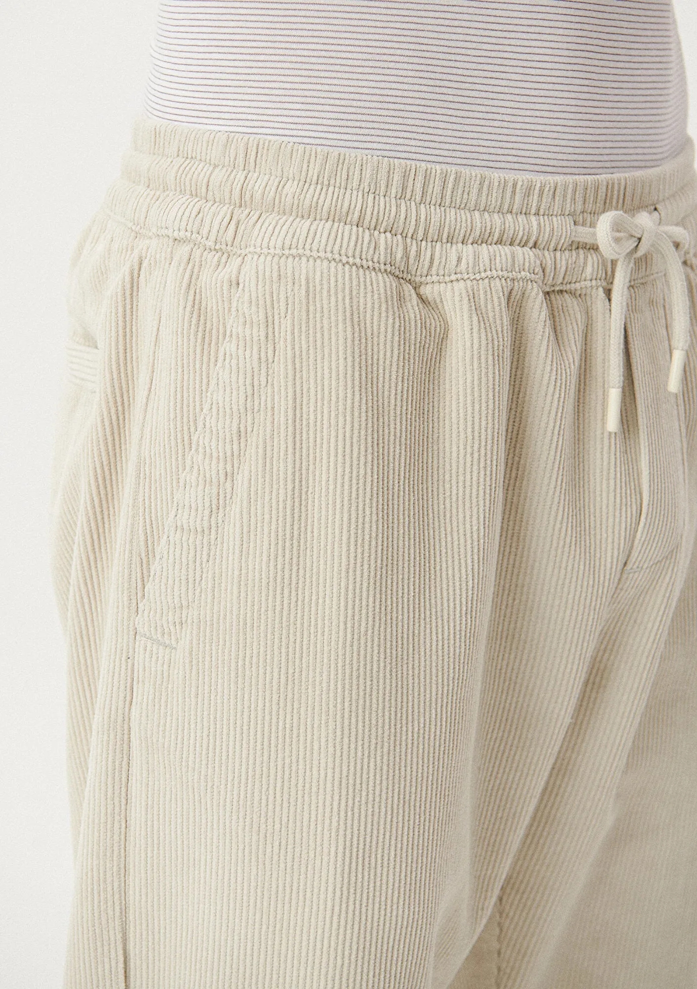 Grey Corduroy Pants
