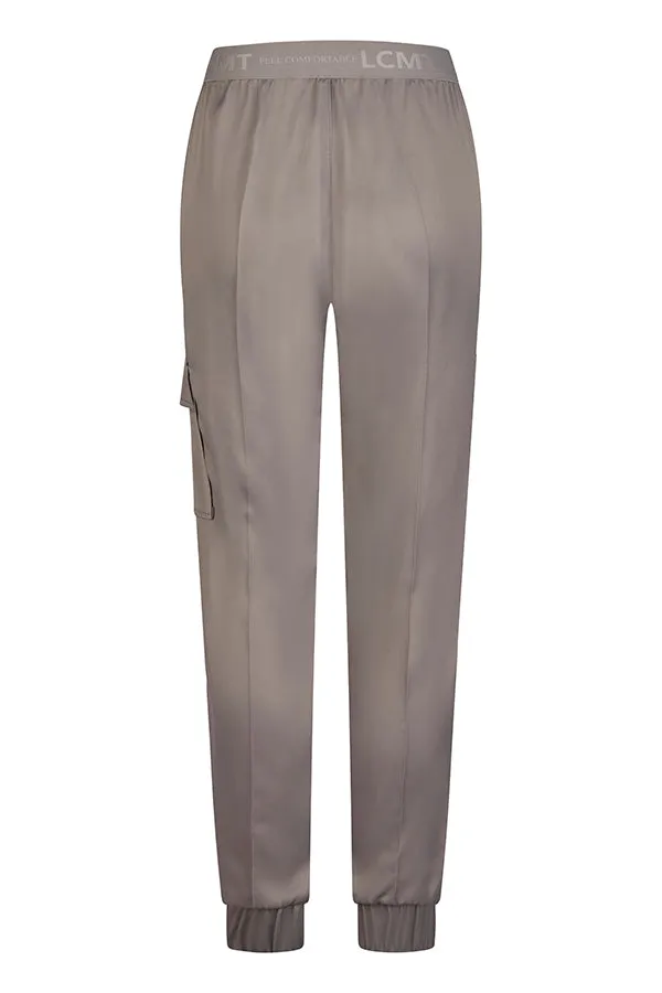 GREY SIDE POCKET TROUSER