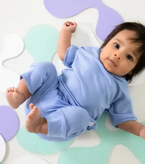 Grow With Me Shorts | Periwinkle (0-6 months & 6-18 months)