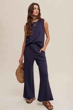Haley Rae Soft Knit Tank and Sweat Pant Set