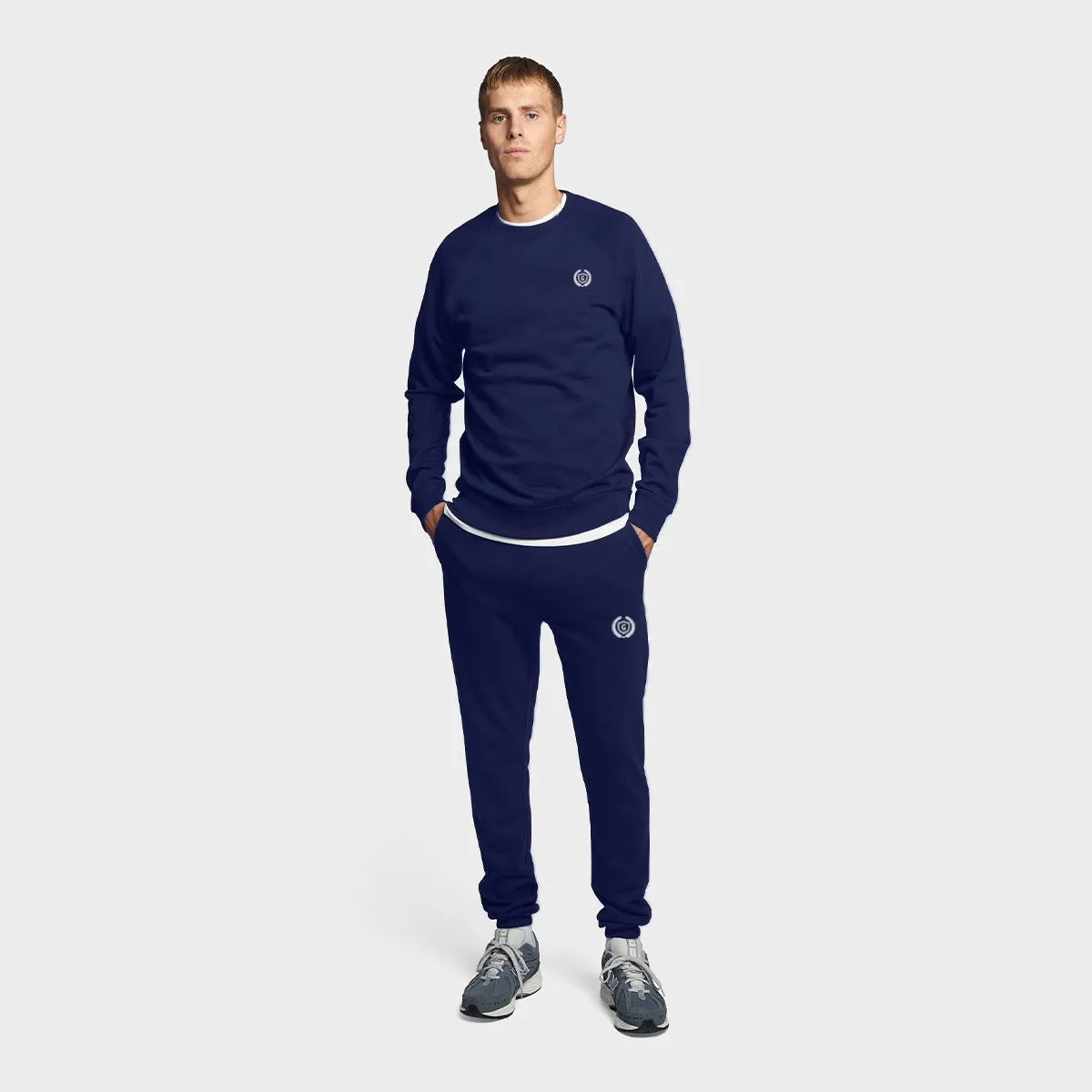 Hangree Signature Fleece Tracksuit - Navy