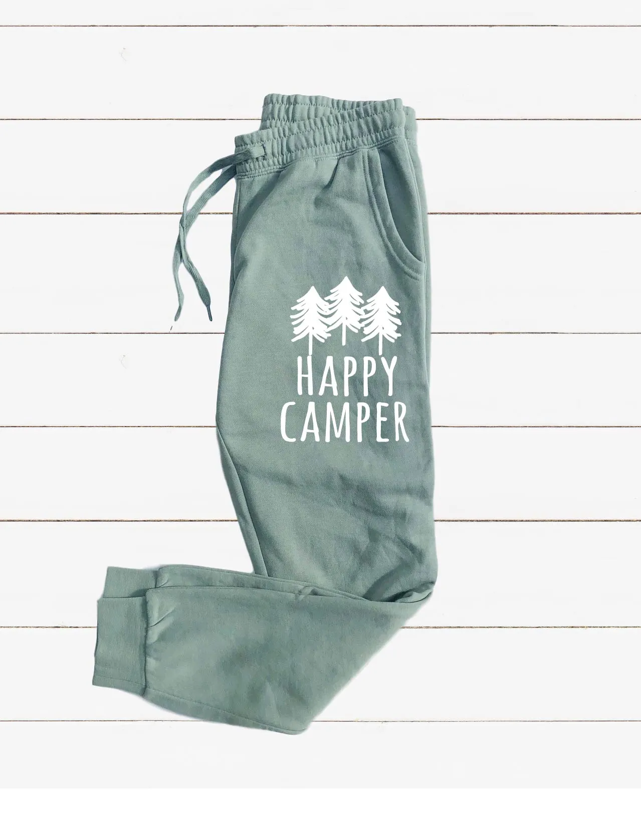 Happy Camper Graphic Women's Soft Washed Sweatpants