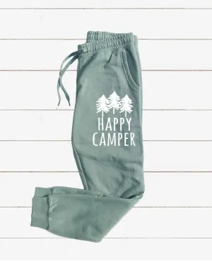 Happy Camper Graphic Women's Soft Washed Sweatpants