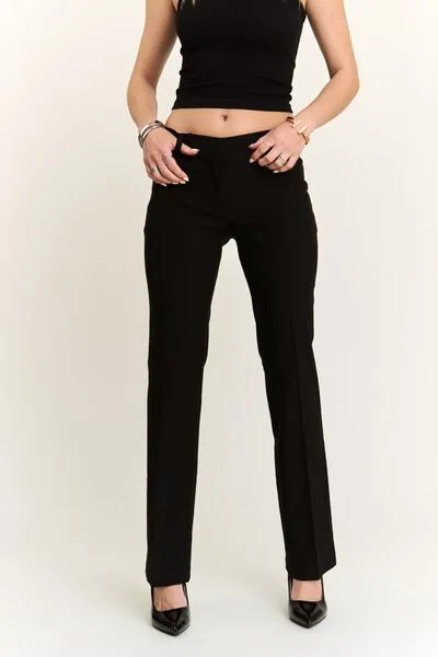 Hazel Blues® |  ADORA Regular Rise Slim Bootcut Pants