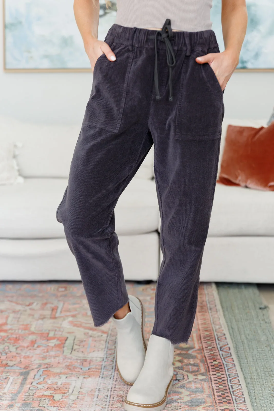 Hazel Blues® |  Less Confused Corduroy Pants