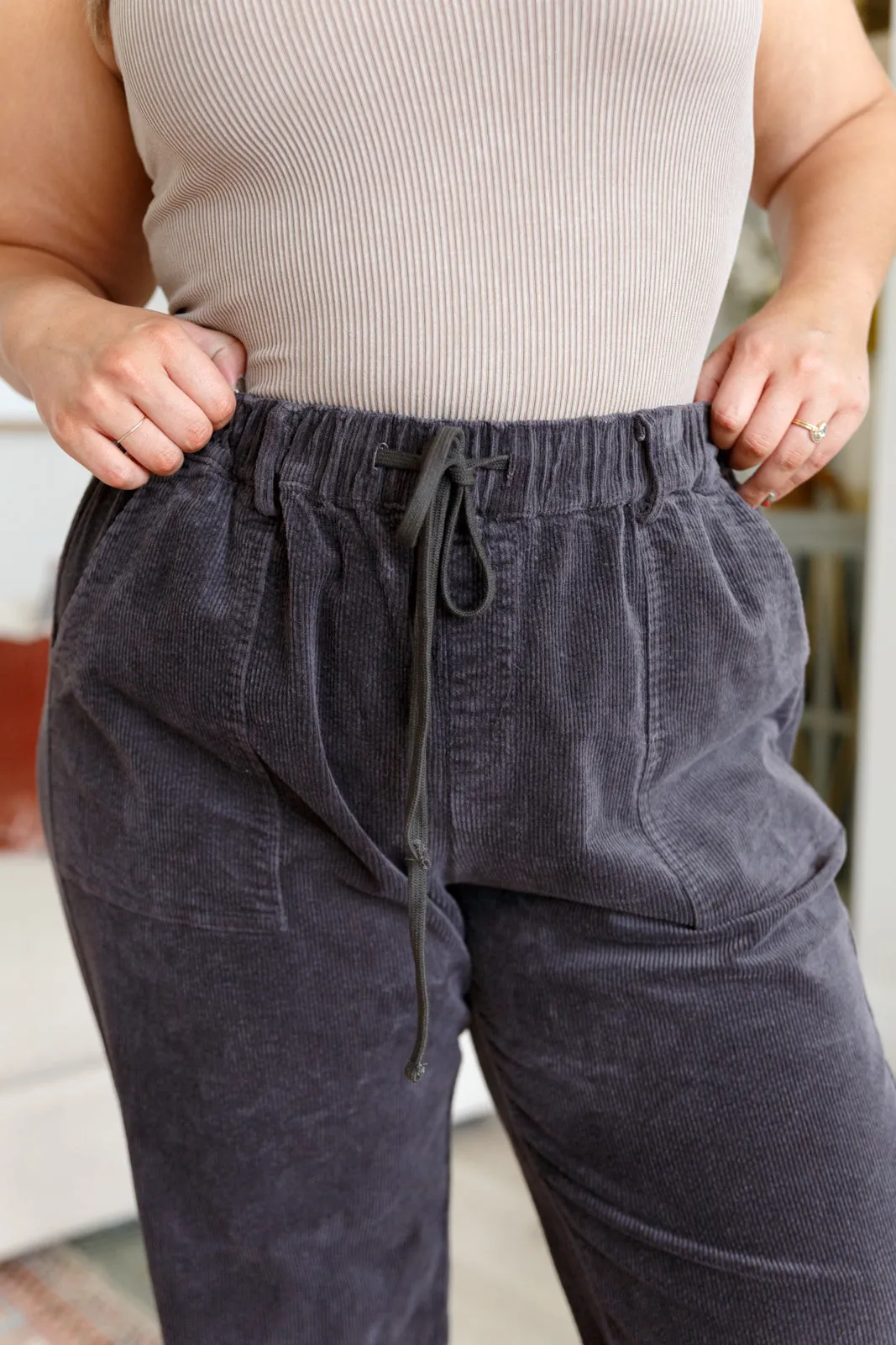 Hazel Blues® |  Less Confused Corduroy Pants