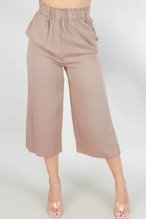 HEARD IT ALL BEFORE CAPRI PANTS