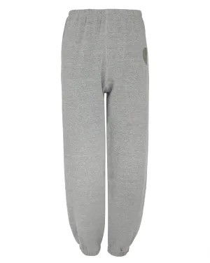Heart Logo Sweatpants in Dark Heather Grey