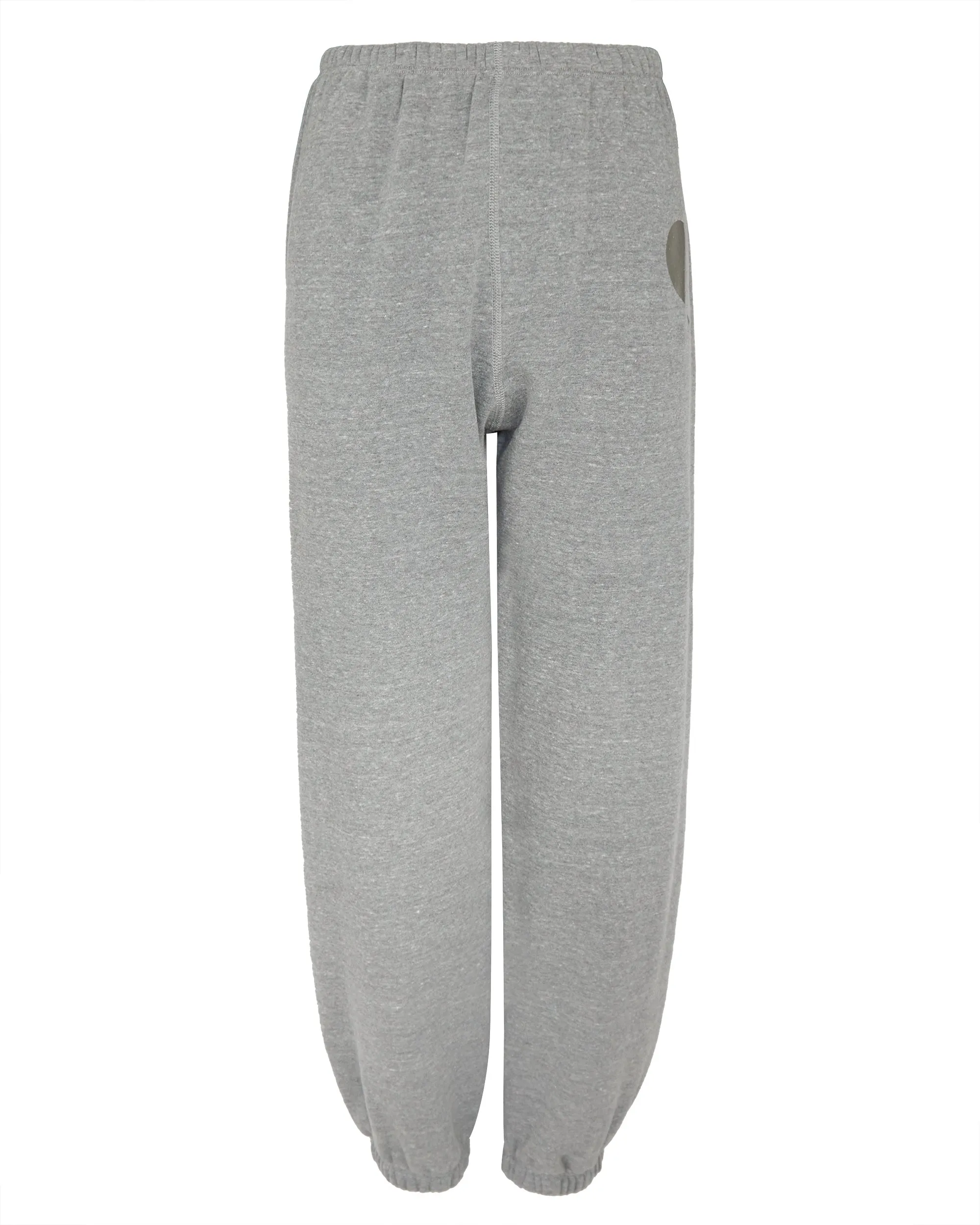 Heart Logo Sweatpants in Dark Heather Grey