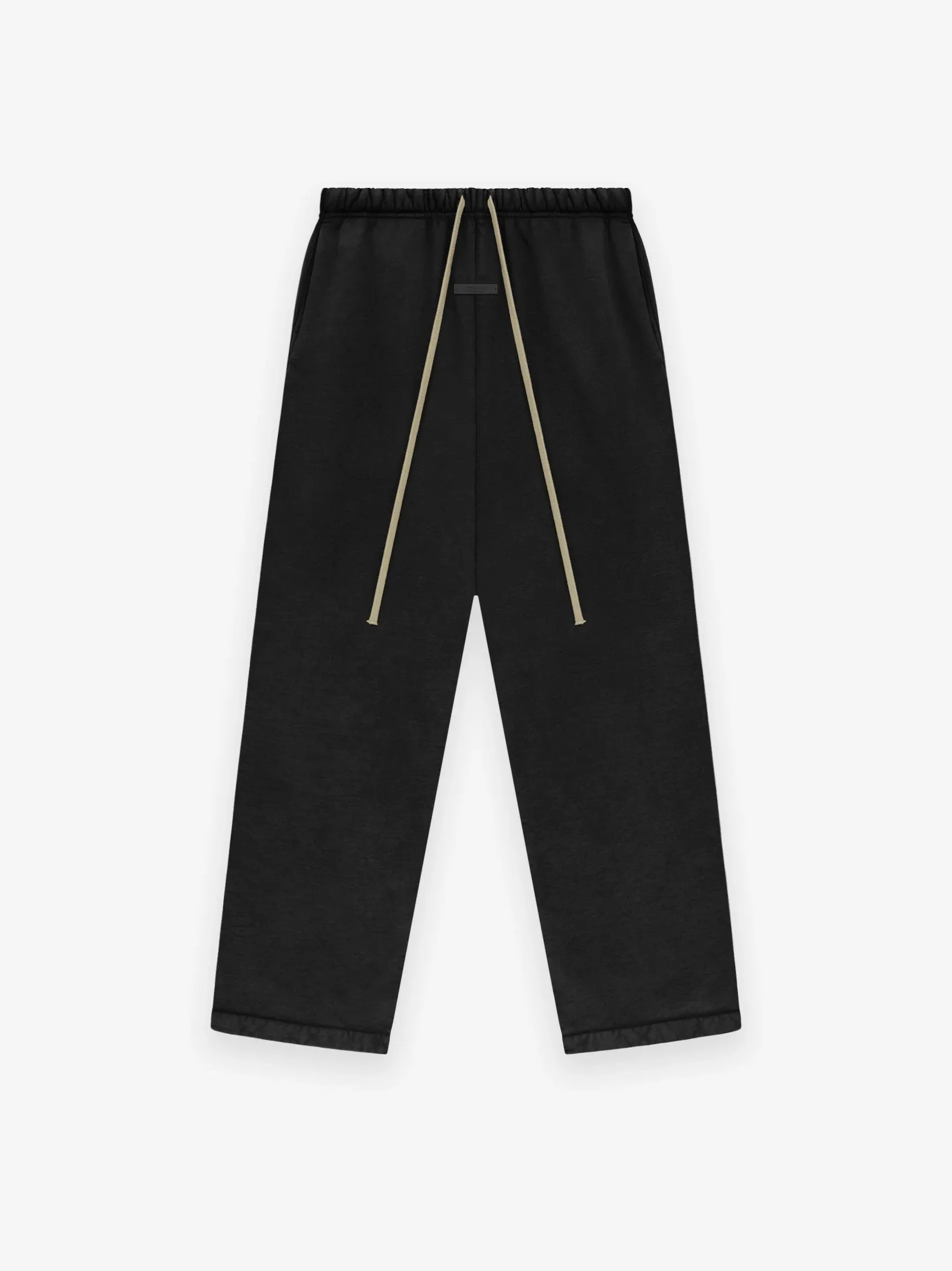 HEAVY FLEECE RELAXED SWEATPANT - BLACK