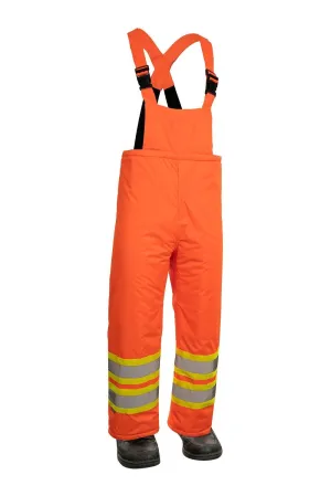 Hi Vis Insulated Miner Bib Pant