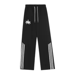 High Street Pentagram Embroidered Sweatpants