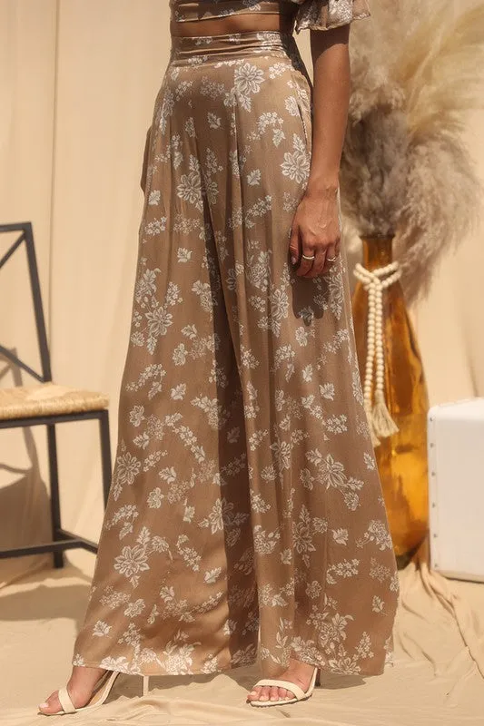 Honey Rye Palazzo Pant