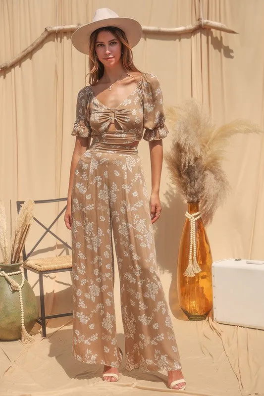Honey Rye Palazzo Pant