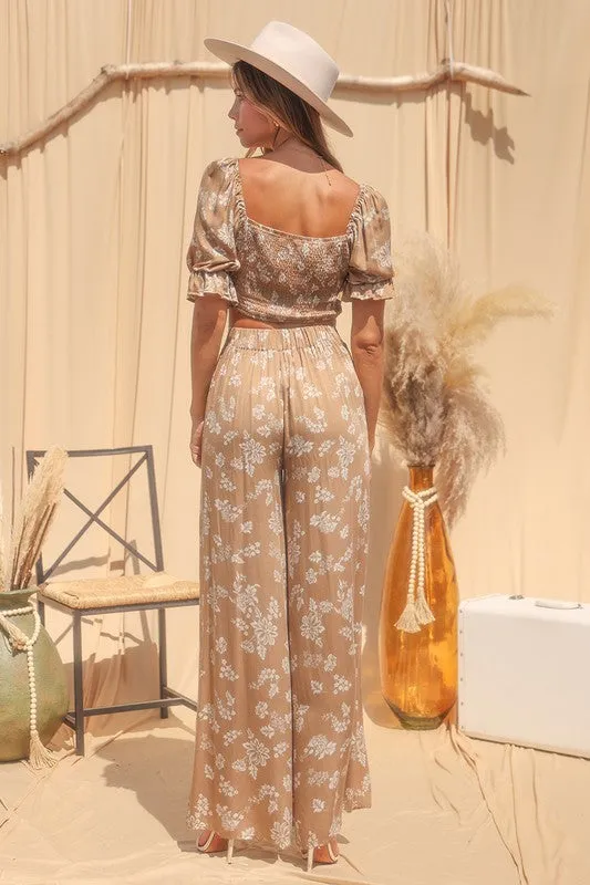 Honey Rye Palazzo Pant